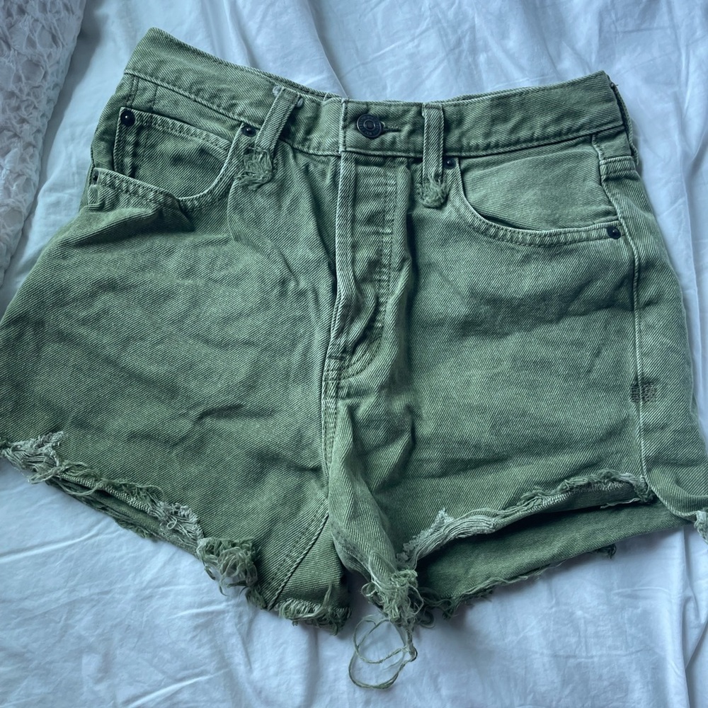 We the free green shorts